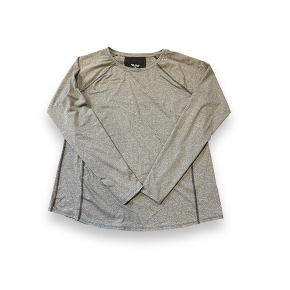 tek gear Tops - [Tek Gear] Gray Long Sleeve Activewear Top